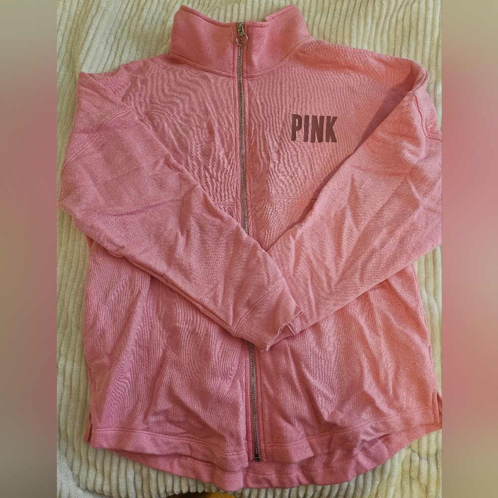 PINK ZIP UP